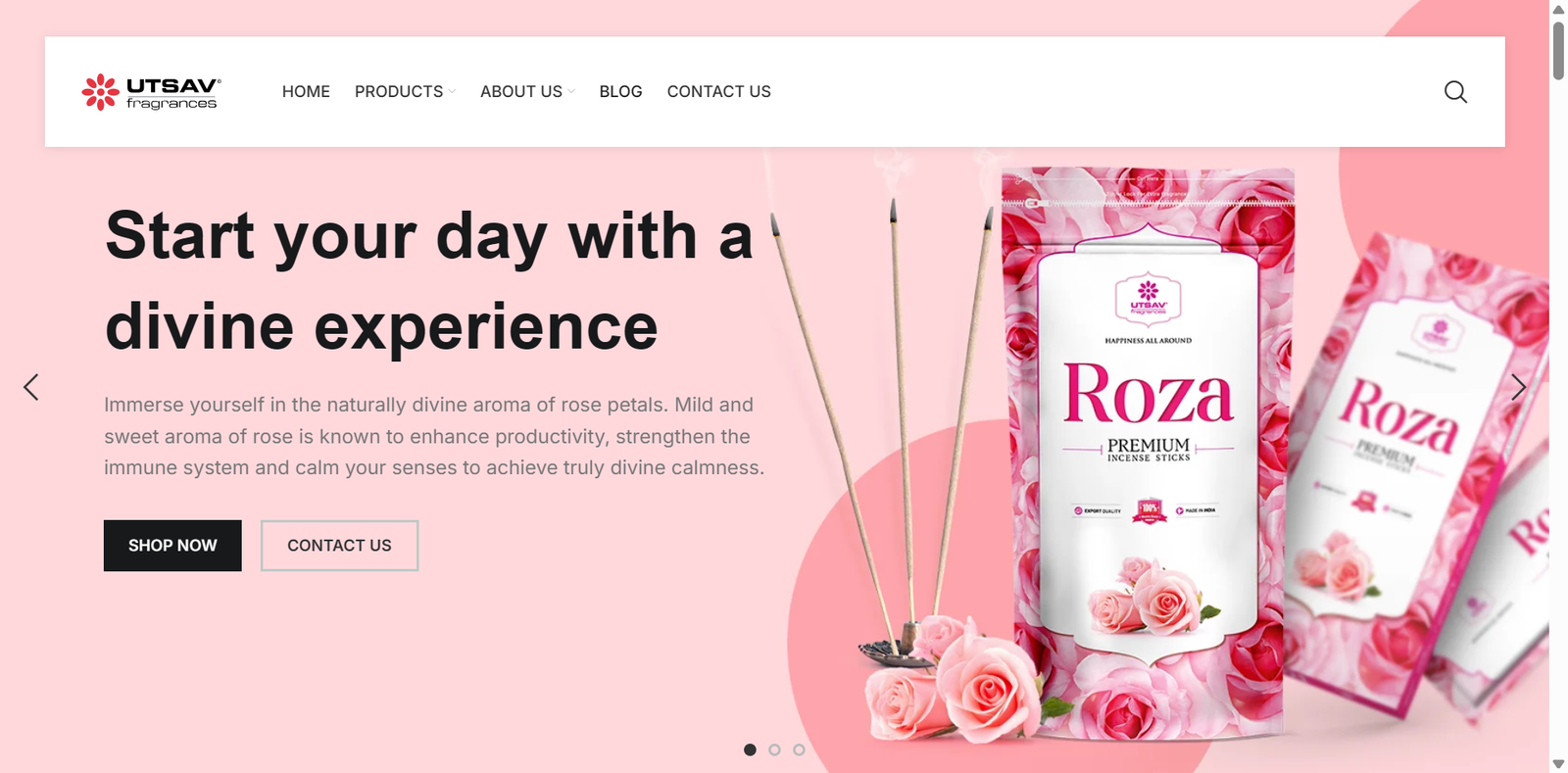 Utsav website